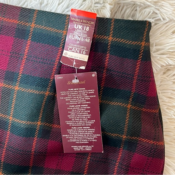 Marks & Spencer Skirts Marks Spencer Pure New Wool Vintage Skirt